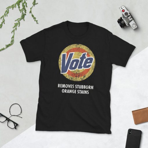 Anti-Trump Vote Detergent Funny Vintage Shirt Unisex T-Shirt