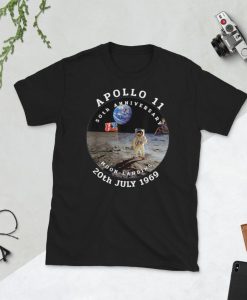 Apollo 11 50th Anniversary Moon Landing 1969 2019 Shirt Unisex T-Shirt