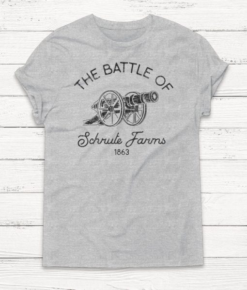 Battle of Schrute Farms - Office Shirt - The Office - Graphic Tee - Dunder Mifflin - Unisex - Michael Scott - Scranton Tshirt