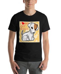 I Love My Jack Russell Mens T-Shirt