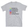 Names Band Vintage Retro NKOTB Aniversity TShirt