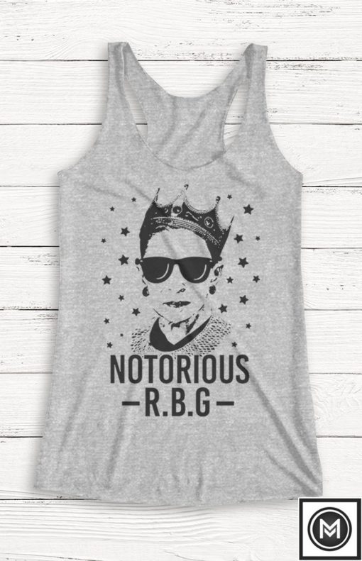 Notorious RBG Tank - Ruth Bader Ginsburg - Feminism - Women's March - Girl Power - Women Power - Resistance - Resist - Equality - Funny