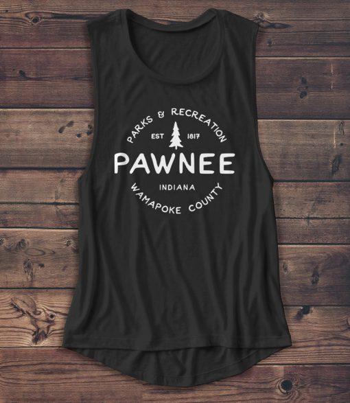 Parks & Rec Tank, Pawnee indiana tanktop