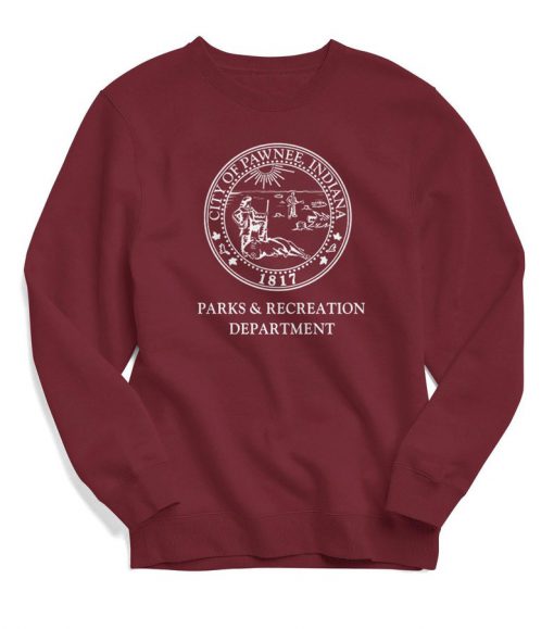 Parks and Rec Sweatshirt, City of Pawnee Symbol, Pawnee Sweatshirt, Parks and Recreation Shirt, Unisex