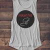 Parks and Recreation Tank, Mouse Rat Tanktop White