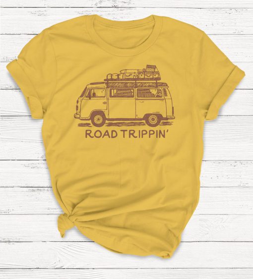 Road Trip T-Shirt, Roam, Ladies Unisex Crewneck Shirt, Cute Tshirt