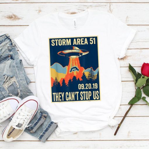 Storm area 51 Unisex shirt, They cant stop us t shirt