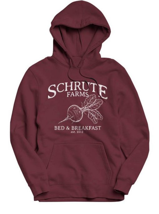 The Office Hoodie - Hooded Sweatshirt - The Office Sweatshirt - Schrute Farms Hoodie