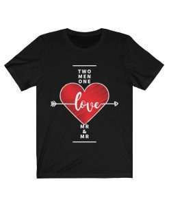 Two Men One Love T Shirt