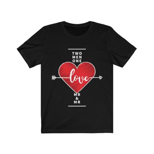 Two Men One Love T Shirt