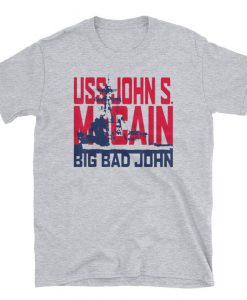 USS John S McCain Support our Vets Shirt