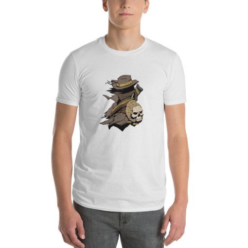 cowboy dark country skull t shirt