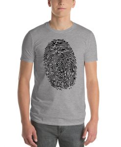 fingerprint t shirt