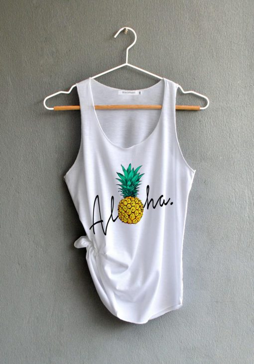 Aloha pineapple Tank top