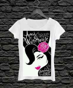 Amy Winehouse Woman T Shirt