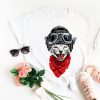 Aviator cat unisex t-shirt