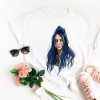 Billie Eilish paint t-shirt