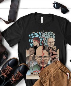 Breaking bad all character Tshirt