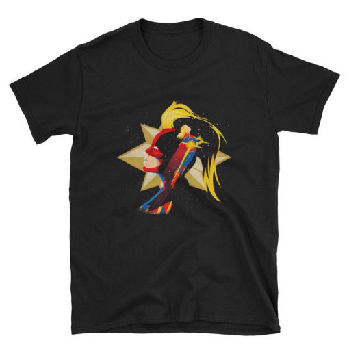 Captain Marvel girl power shirt, Higher Further Faster, captain marvel tshirt