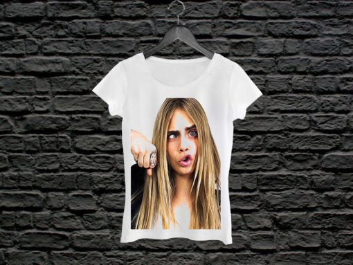 Cara Develingne Woman T -Shirt