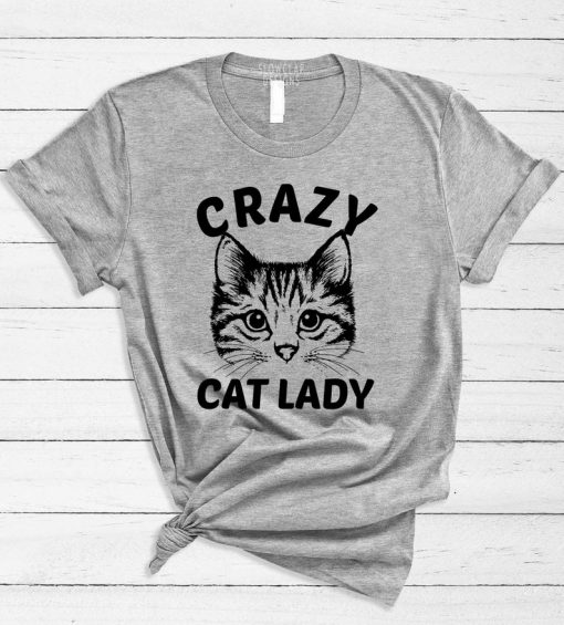 Crazy Cat Lady Tee Shirt