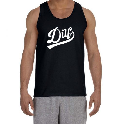 DILF CURSIVE Tank Top