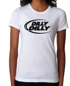 Dilly Dilly Black Ladies Tshirt