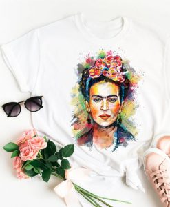 Female portrait unisex t-shirt