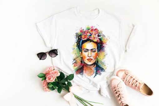 Female portrait unisex t-shirt