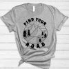 Find Your Road Summer Adventure T Shirt - Cute Nomad Unisex Tee