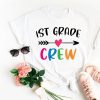 First grade crew teacher t-shirt