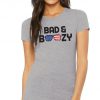 Fourth of July Ladies Tee Bad & Boozy T shirt