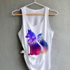 Fox Mountains Shirt Fox Space Shirt Forest Tank Top