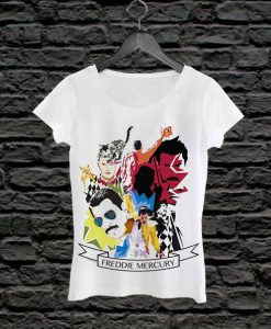 Freddie Mercury Queen Woman Tshirt