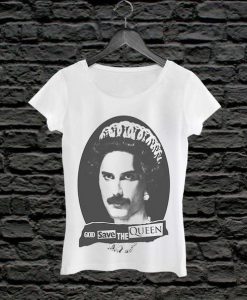 Freddie Mercury Save the Queen Woman T-shirt