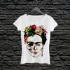 Frida Kahlo Skull Woman T -Shirt