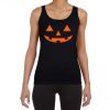 Halloween Scary Pumpkin Face Tank Top