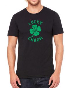 LUCKY CHARM GREEN Men's Triblend T-shirt