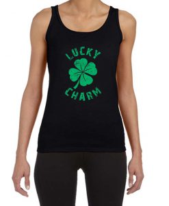 LUCKY CHARM GREEN unisex Tank Top