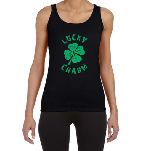 LUCKY CHARM GREEN unisex Tank Top