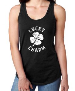 LUCKY CHARM WHITE Women's Lightweight Tank Top