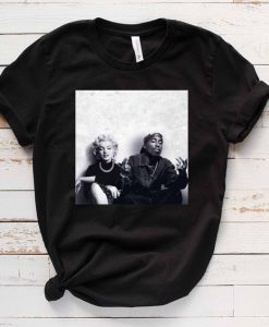 Marilyn Monroe & Tupac Tshirt