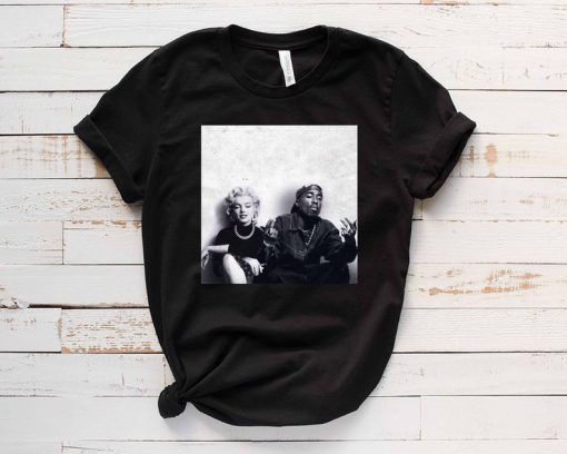 Marilyn Monroe & Tupac Tshirt