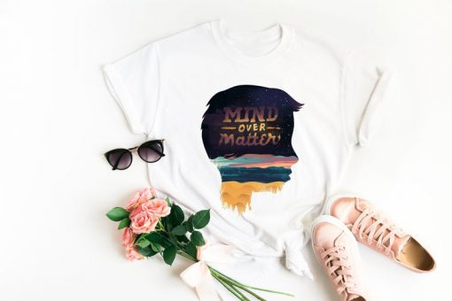 Mind over matter Unisex t-shirt