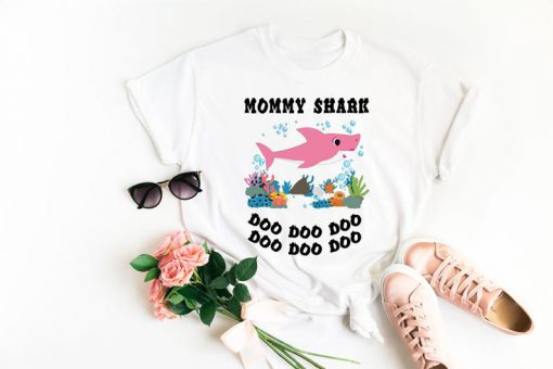 Mommy shark do do t-shirt