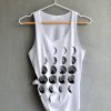 Moon Phase Shirt Moon Night Shirt Moon space tank top White Tank Top Womens