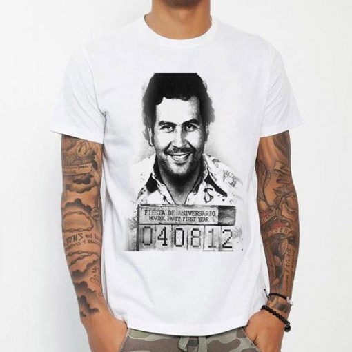 Pablo Escobar Mugshot Unisex T shirt