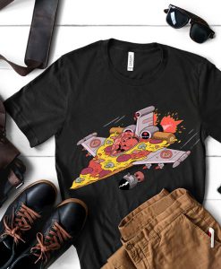 Pizza jet Unisex t-shirt