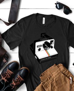 Polaroid camera unisex t-shirt; photographer t-shirt