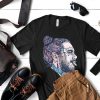 Post malone paint art t-shirt